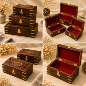 Handcrafted Storage Boxes